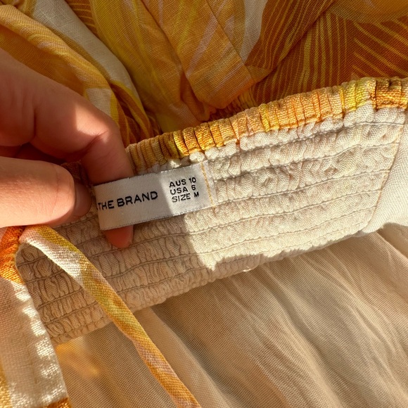 Faithfull The Brand Ysla Floral Print Linen Mini Dress - Picture 4 of 4